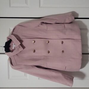 NWOT H&M pink peacoat